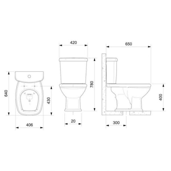 KIT BACIA SANIT C/CX ACOP FIT PLUS - Image 2