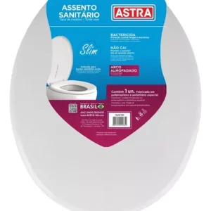 ASSENTO SANITARIO ALMOFADADO BRANCO ASTRA