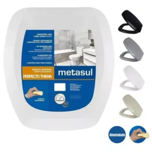 ASSENTO SANITARIO ALMOFADADO THEMA METASUL