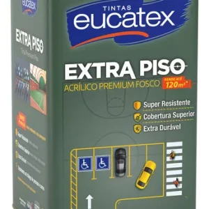 TINTA PISO EUCATEX VERDE 18L