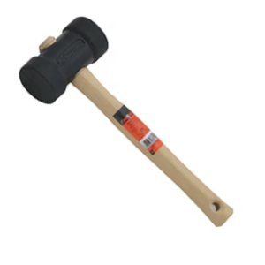 MARTELO BORRACHA 40MM PRETO FOXLUX