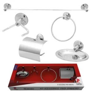 KIT PARA BANHEIRO STARDER LEÃO