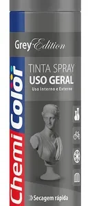 TINTA SPRAY CINZA ESC.CHEMICOLOR