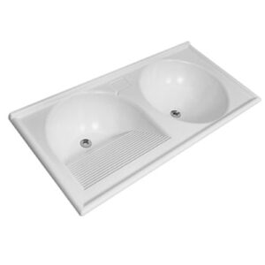 TANQUE DECOR THERMOFIBRA 100X50 BCO