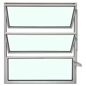 BASCULANTE ALUM 60X60 2 VIDROS